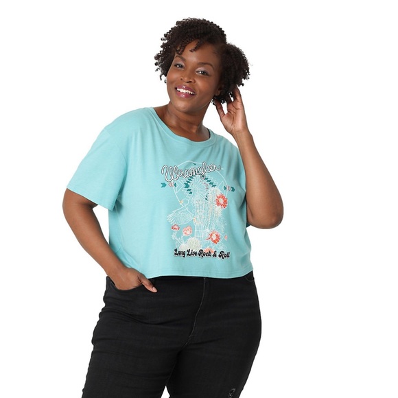 Wrangler Crop tops!!🔝 🍋 sizes 2X/3X - Picture 5 of 9